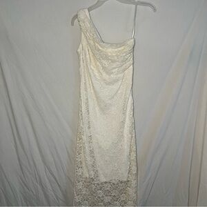 Emma & Michele White Lace Dress